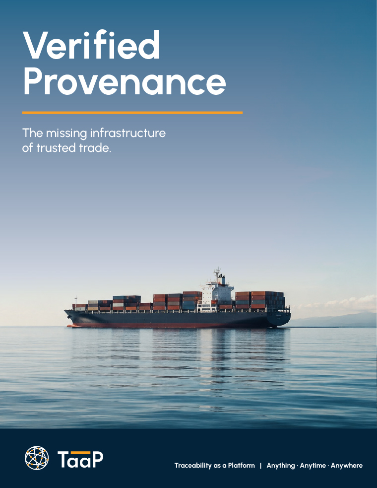 Cover of Verified Provenance: The Missing Infrastructure of Trusted Trade